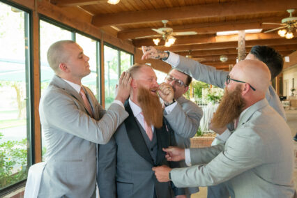 groom and groomsmen