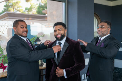 groom and groomsmen