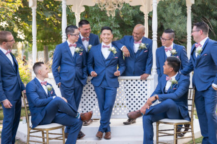 groom and groomsmen